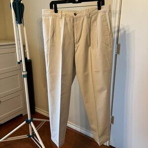 ST. JOHN'S BAY Men's Cotton Khaki Pants Size: 36x29